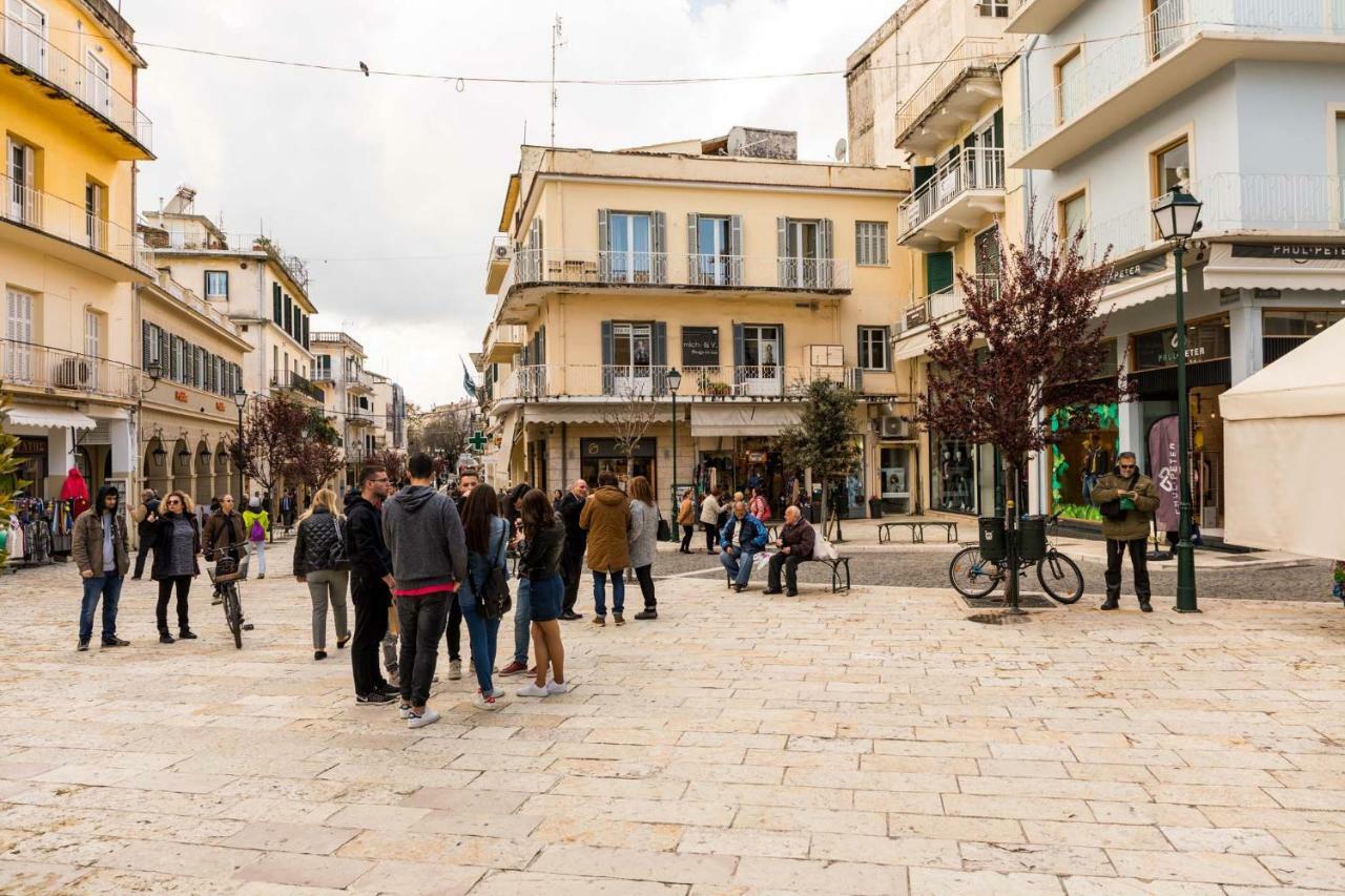 Ellis Old Town Apartment Corfu  ภายนอก รูปภาพ